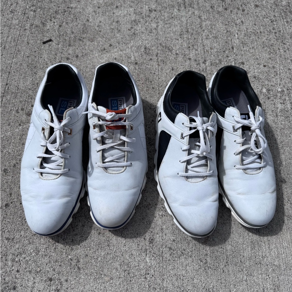 TWO PAIR FootJoy Pro SL Golf Shoes 11.5